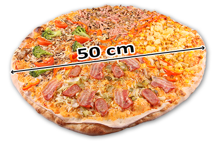 Rodinná, veľká pizza v Revúcej, v Aladine